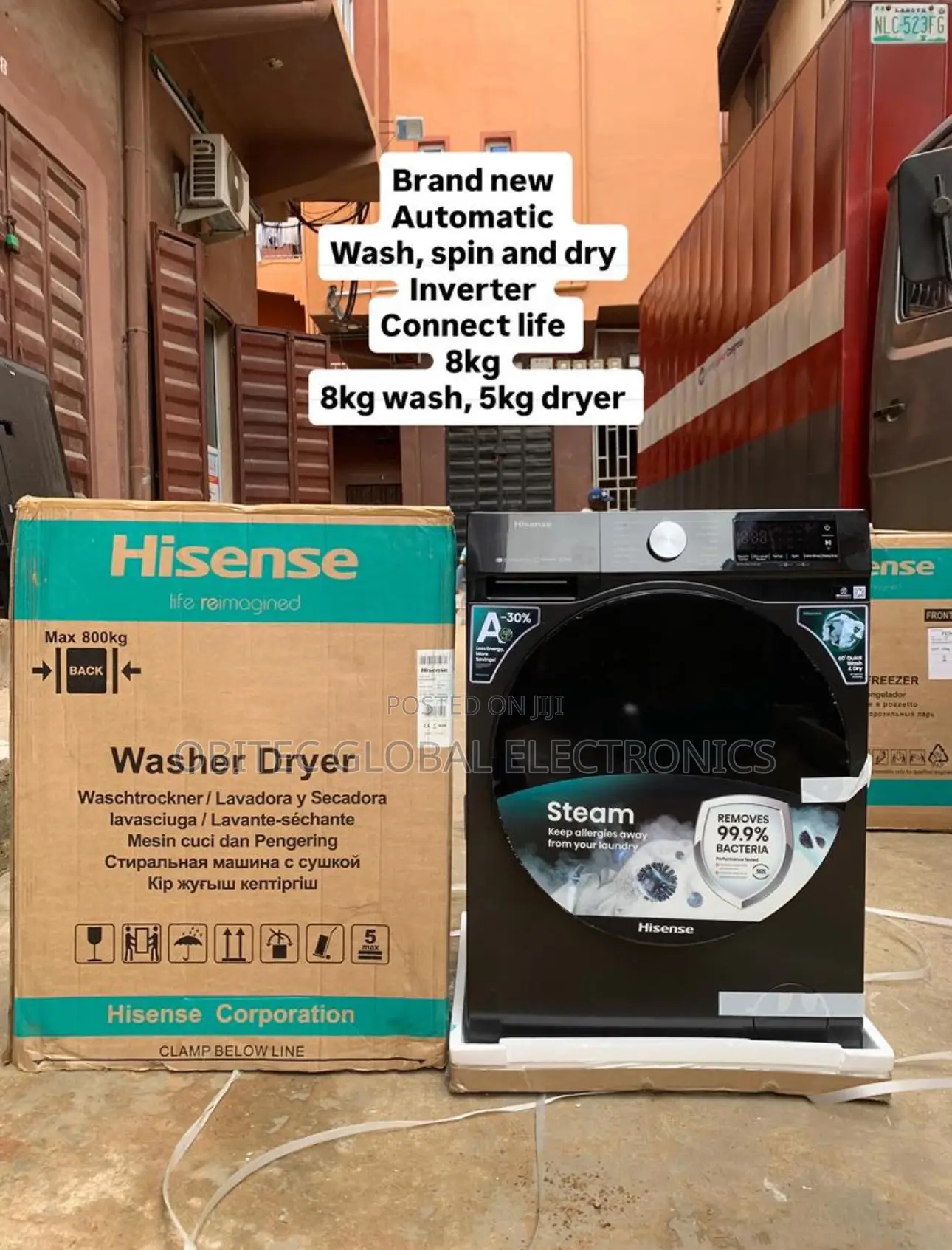 Hisense 8kg Wash and Dry