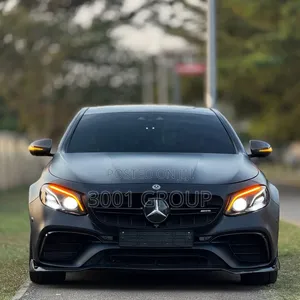 Mercedes-Benz E63 2018 Black