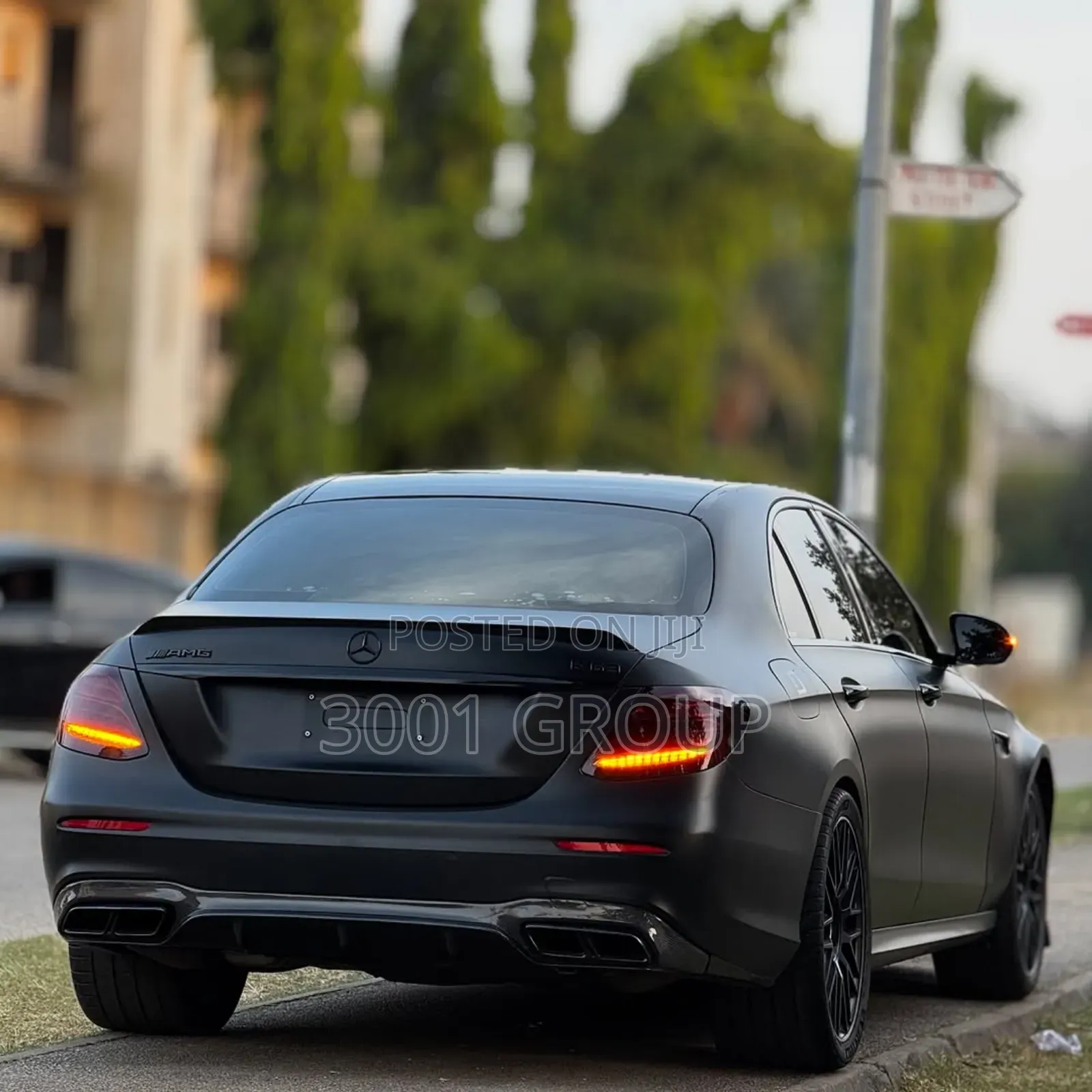 Mercedes-Benz E63 2018 Black
