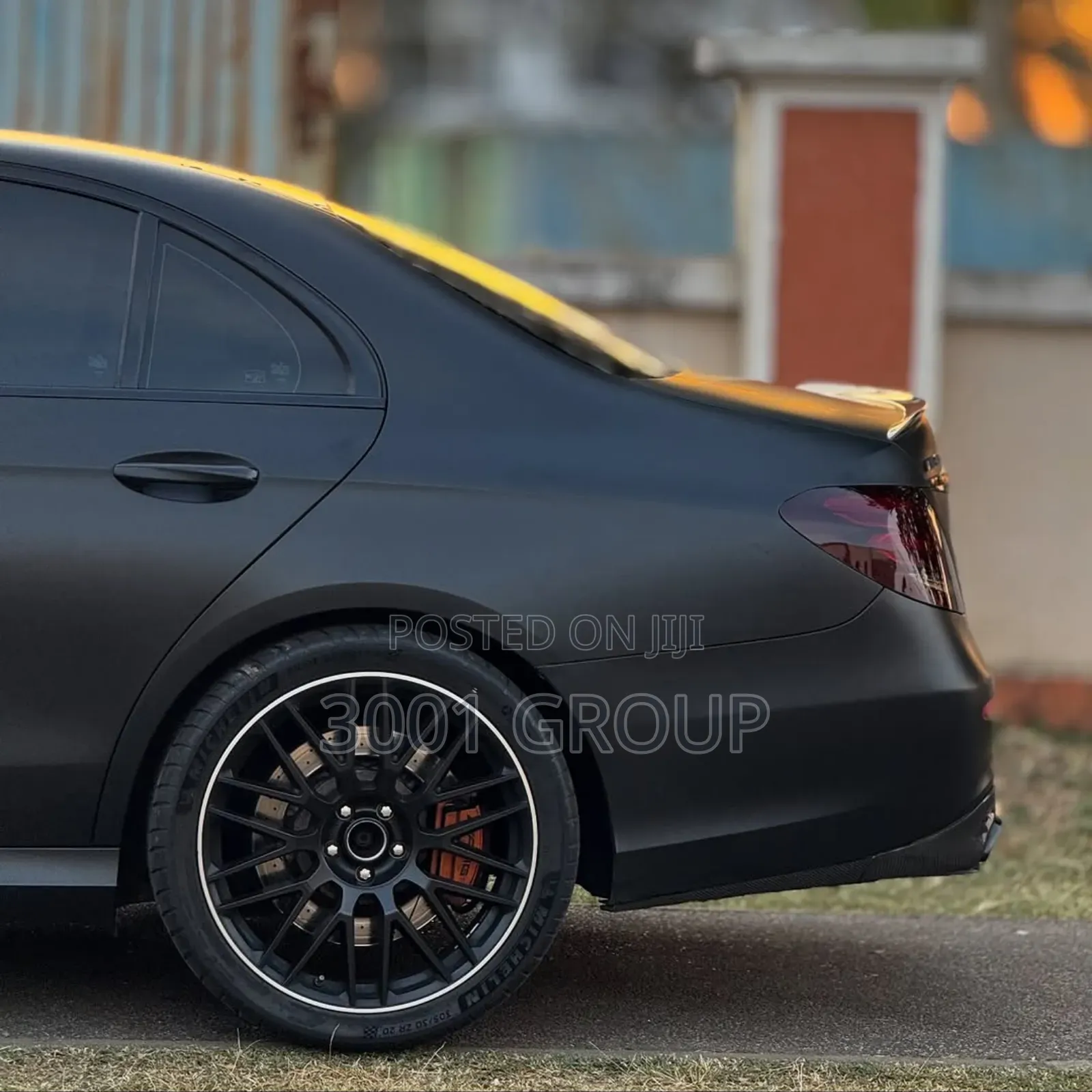 Mercedes-Benz E63 2018 Black