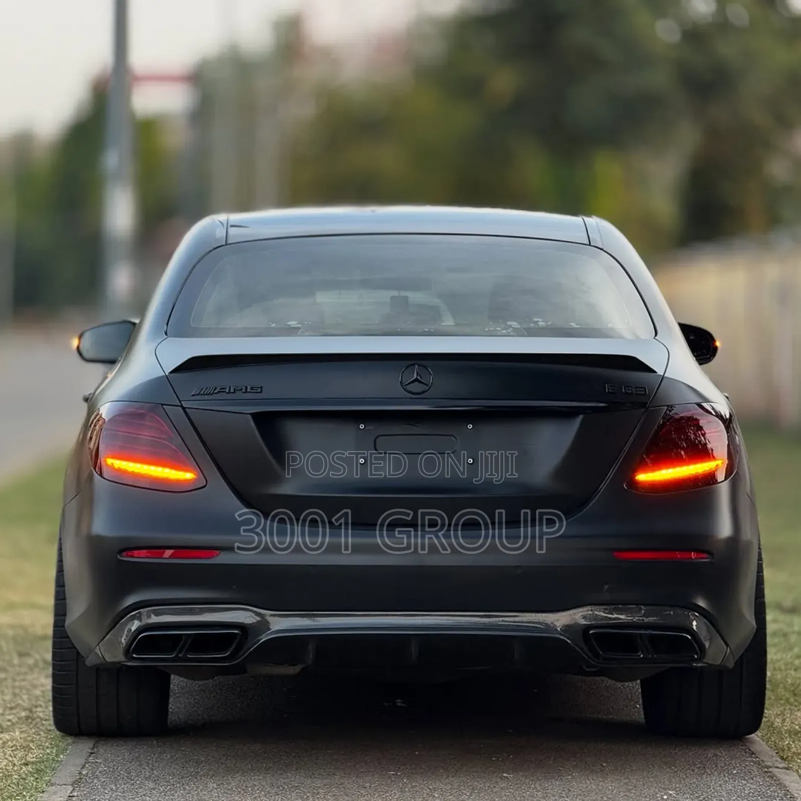Mercedes-Benz E63 2018 Black