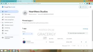 Unused Google Play Console Needed