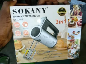 Sokany Sk-02017 3-in-1 Hand Mixer/Blender.
