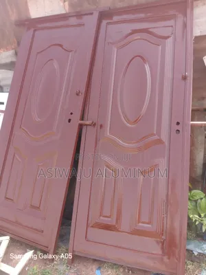 Iron Door With Strong Pipe