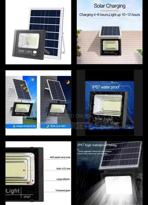 Ultra-Bright Solar Flood Light With Remote Control (500w)