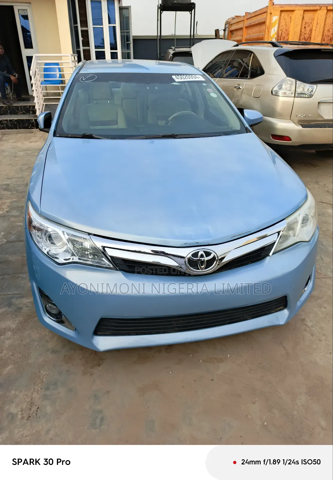 Toyota Camry 2013 Blue