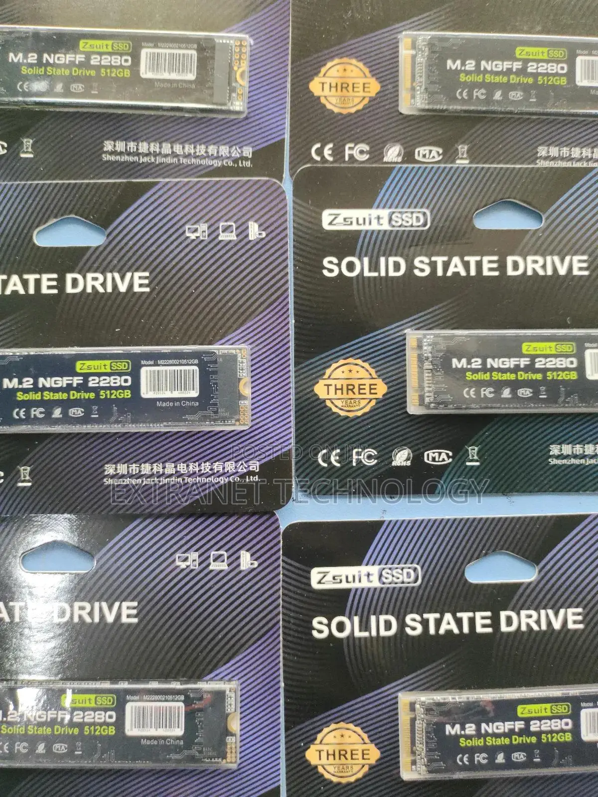 Original Zsuit 512gb Ssd Solid State Drive