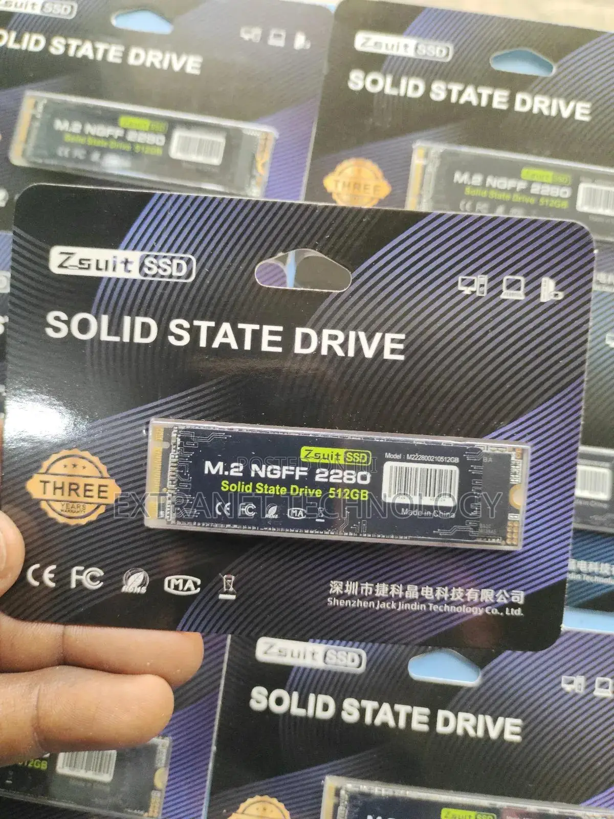 Original Zsuit 512gb Ssd Solid State Drive