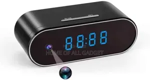 Digital Table Clock Wifi Spy Camera.