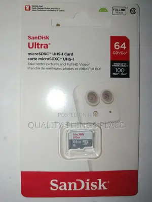 Sandisk 64gig Memory Card