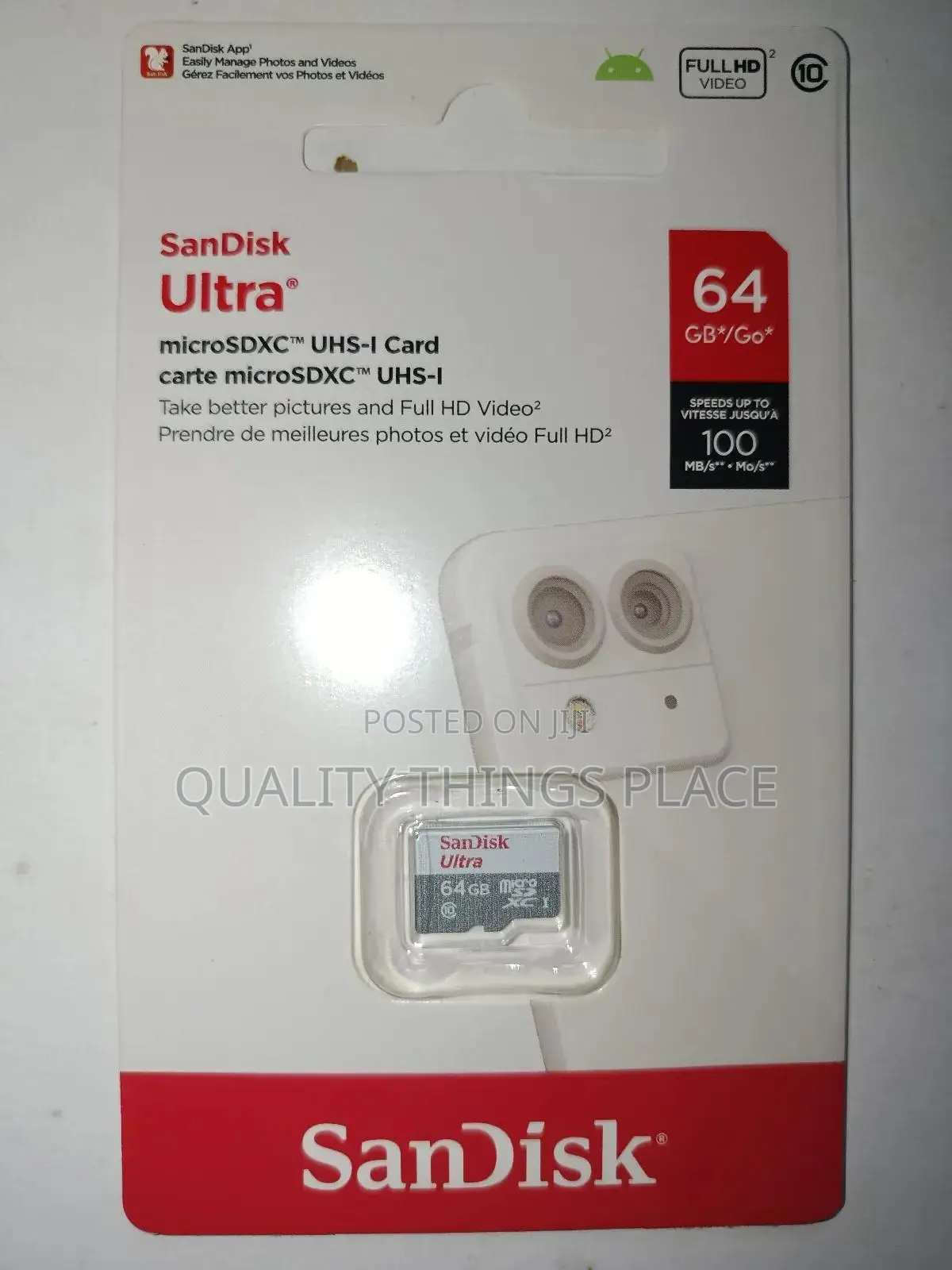 Sandisk 64gig Memory Card
