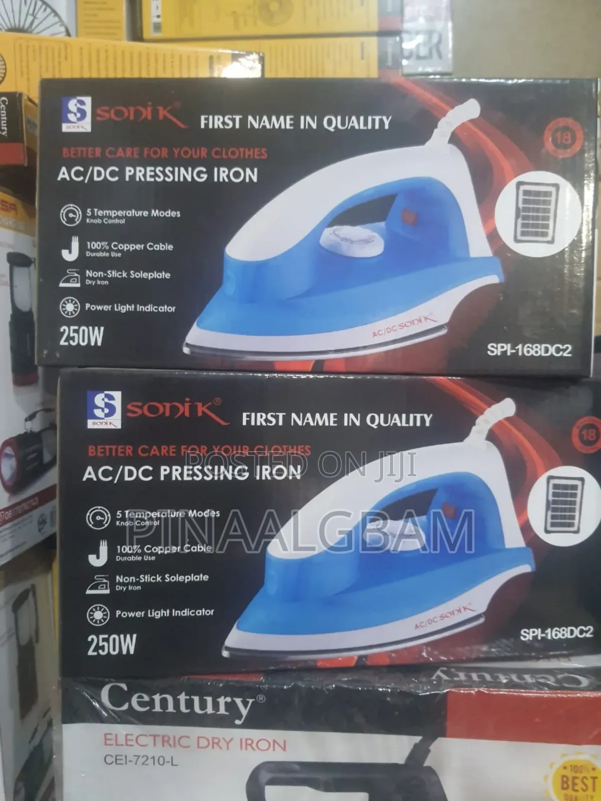 Ac/ Dc Pressing Iron in Ibadan - Home Appliances, Patience Inah | Jiji.ng
