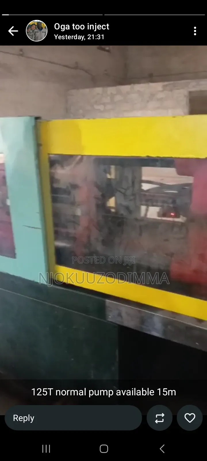 Plastic Moulding Machine