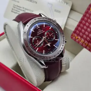 High Quality Automatic Omega Leather Watch
