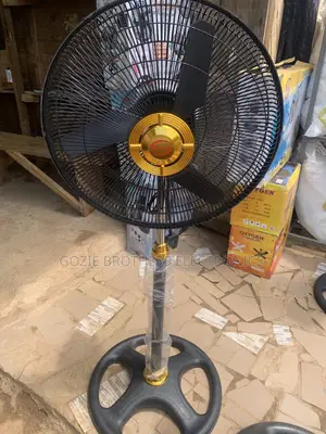 Myfan Electric Standing Fan 18 Inches Black Color