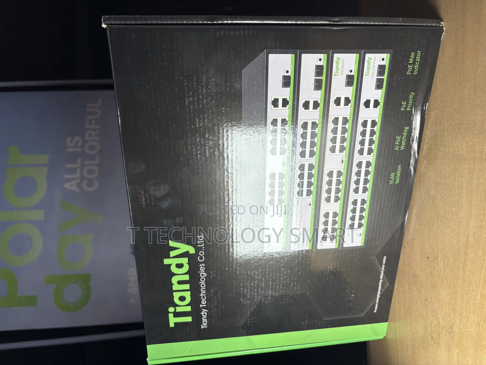 Poe Switch 16port 24port Tiandy