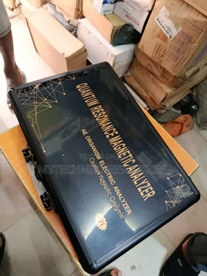 Quantum Resonance Magnetic Analyzer