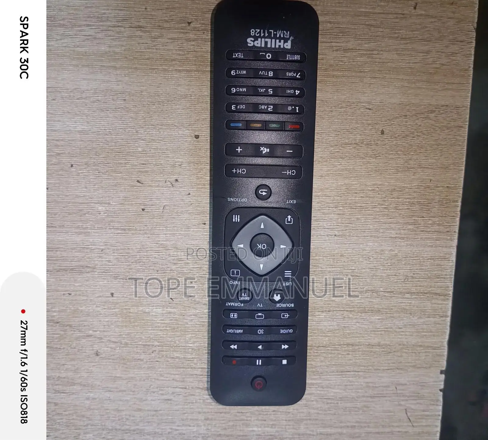 Phillip Smart Tv Remote Control