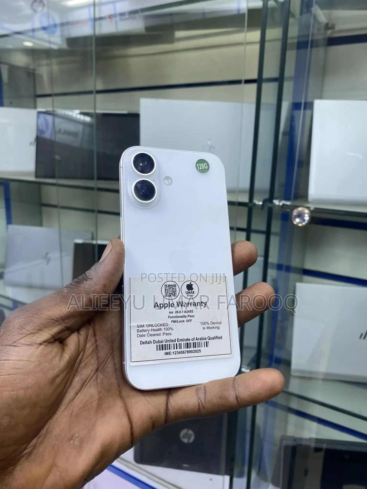 Apple iPhone 16 128 GB White