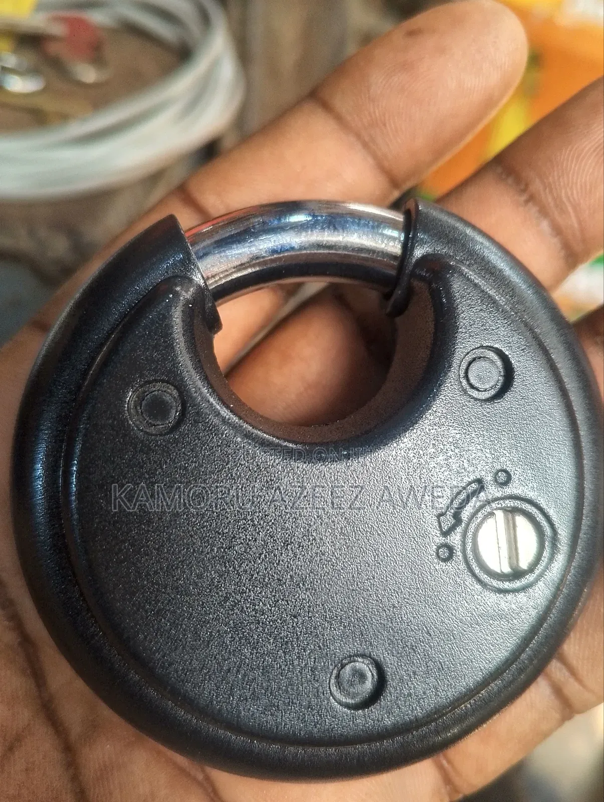 Combination Padlock Original Black