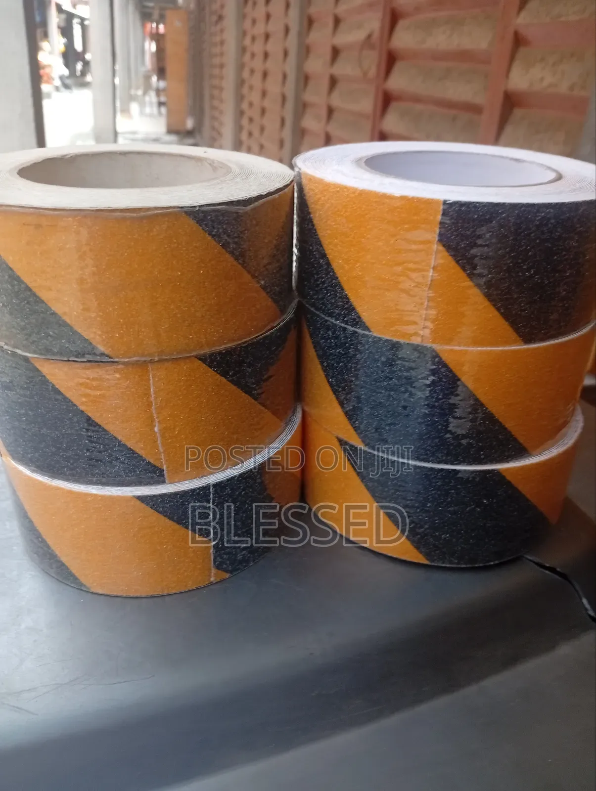 2"*10" Anti-Slip Tape Yellow and Black