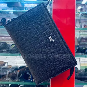 Leather Envelop Clutch Bag for Men