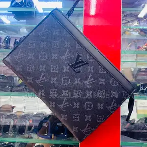 Leather Envelop Clutch Bag for Men