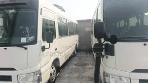 New Toyota Coaster 2025 White