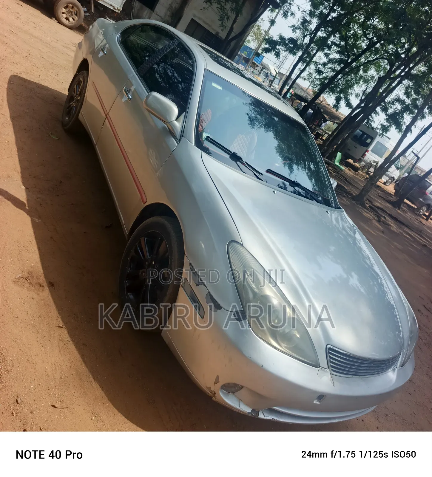 Lexus ES 2002 Silver