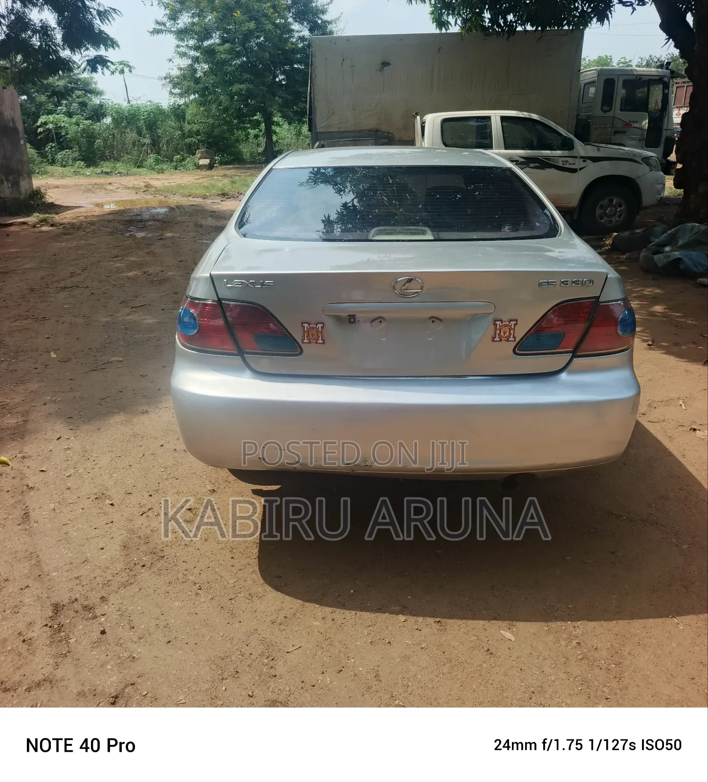 Lexus ES 2002 Silver
