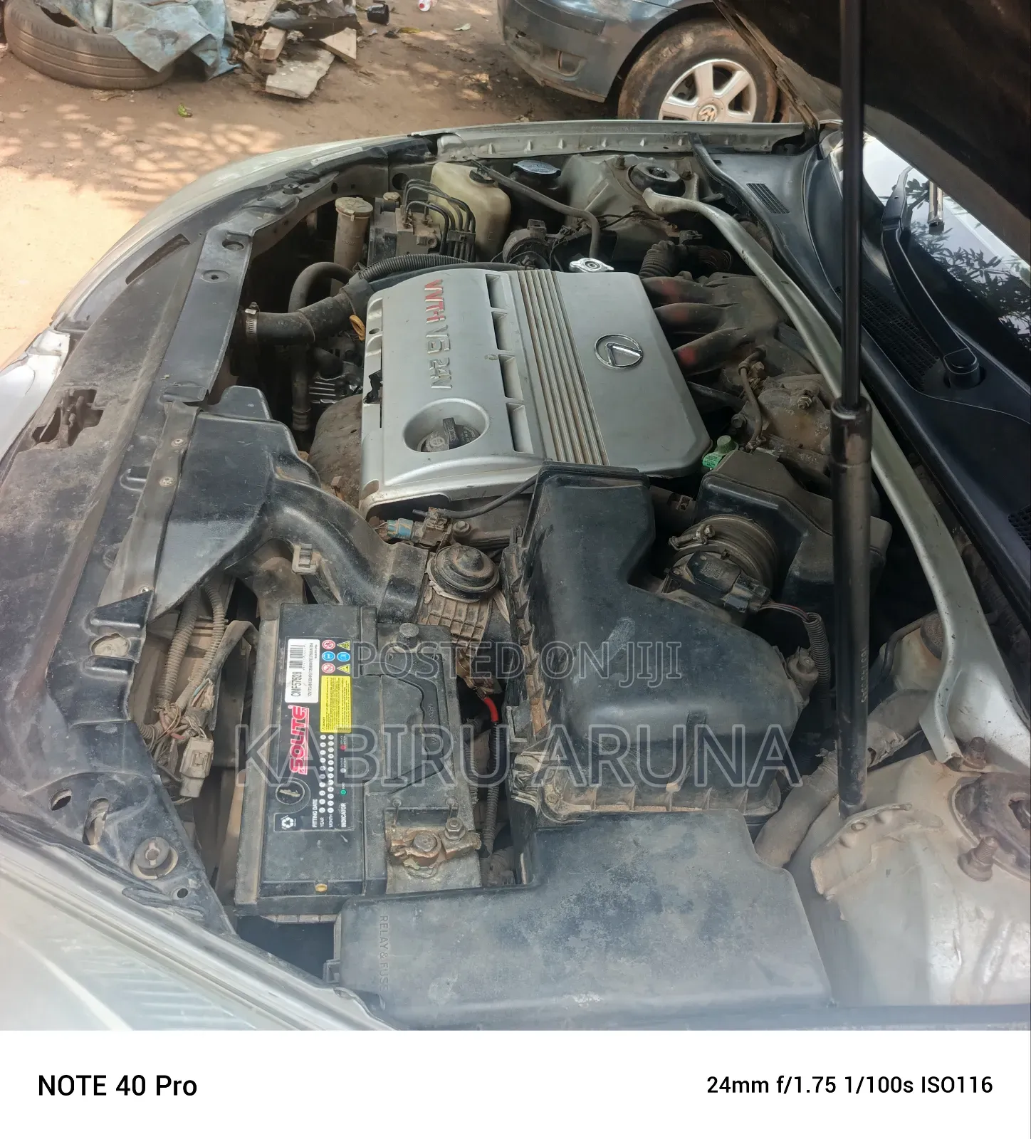 Lexus ES 2002 Silver