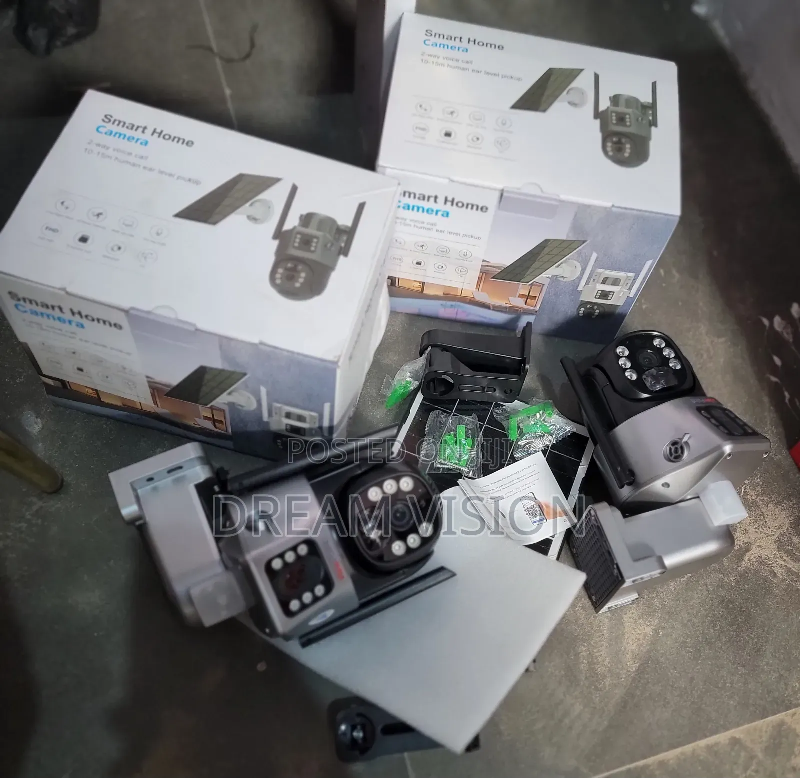 Smart Solar Powered Camera V380