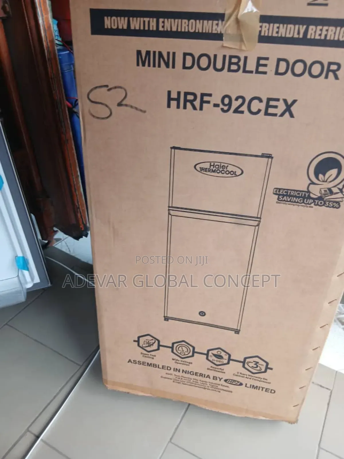 Haier Thermocool 92l Double Door Refrigerator