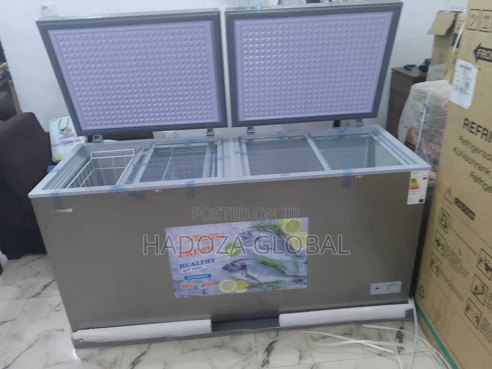 Snowsea Bd700 Solid Lid Deep Freezer