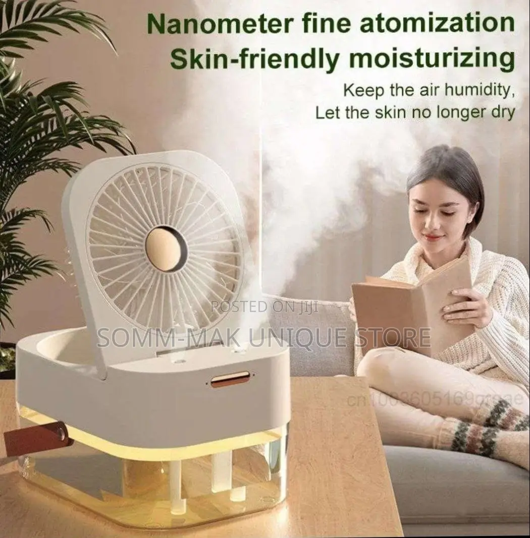 Atomization,Moist Rechargeable Fan