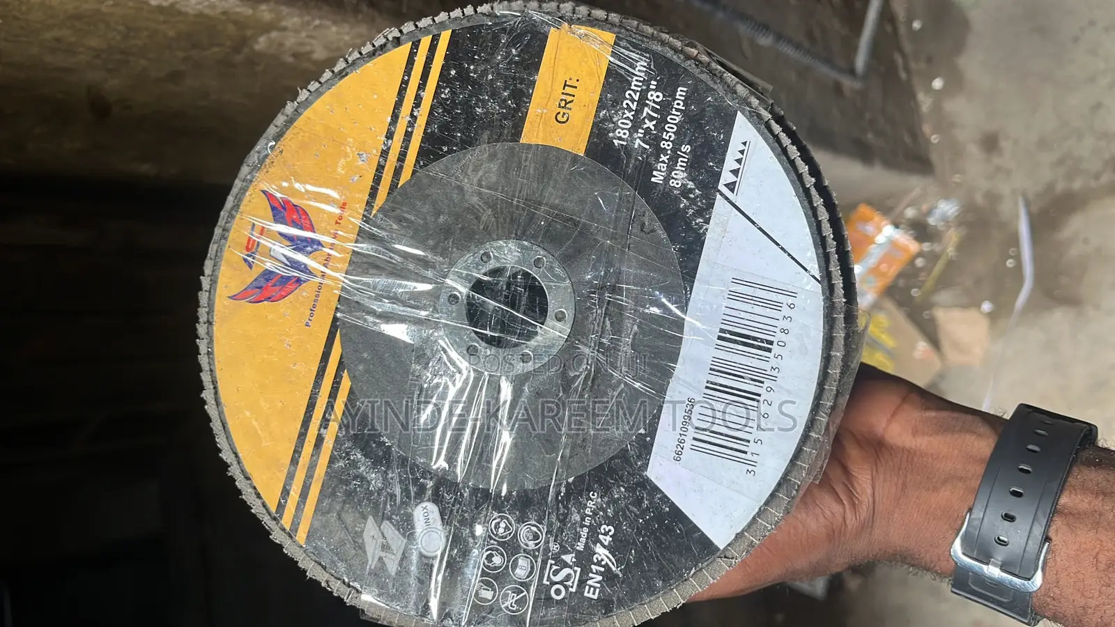 7” Flap Disc (180 X 22mm)