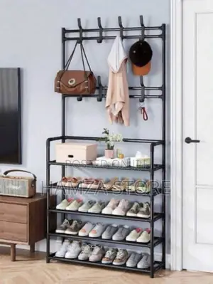 Shoe And Coat Rack 5layers