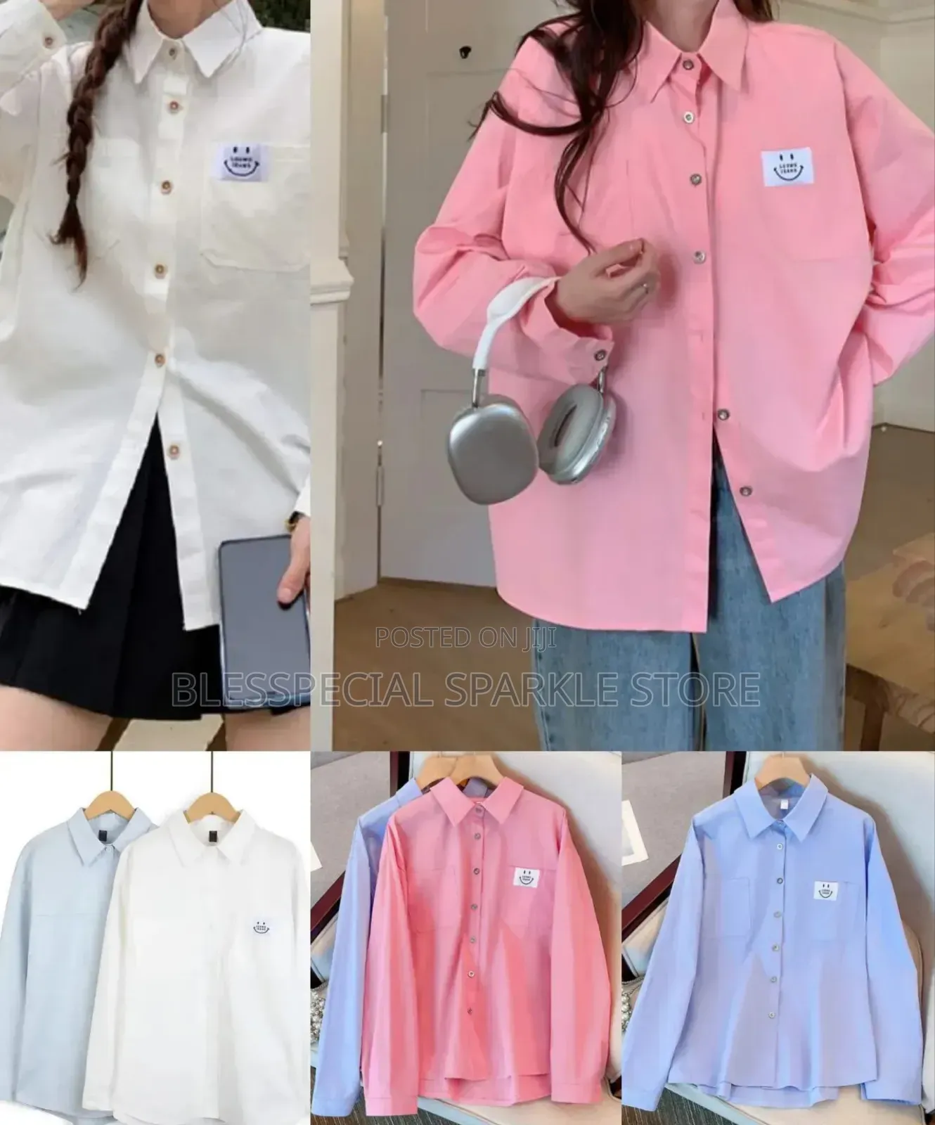 Classy Ladies Button-Down Shirt – Effortlessly Premium