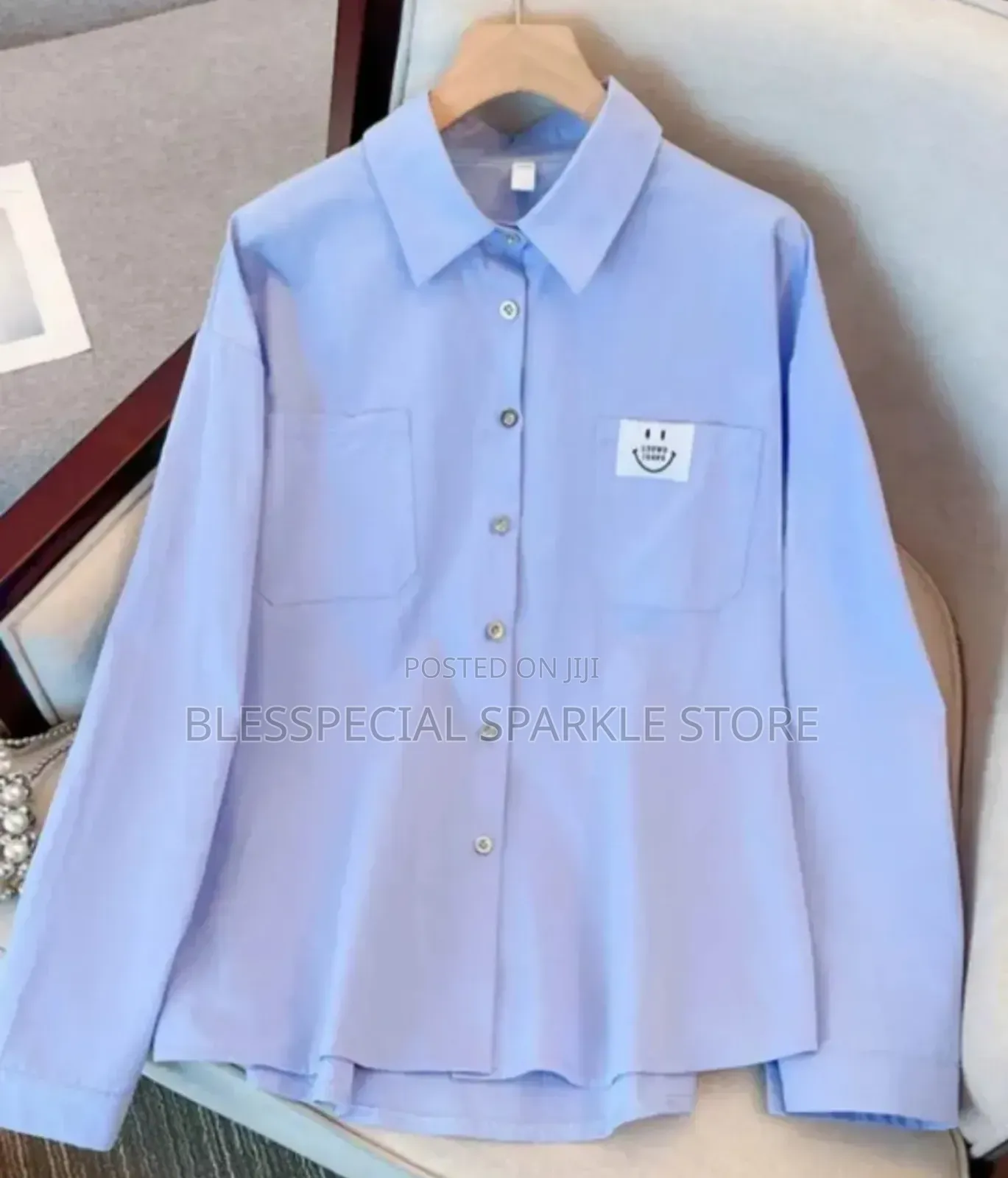 Classy Ladies Button-Down Shirt – Effortlessly Premium