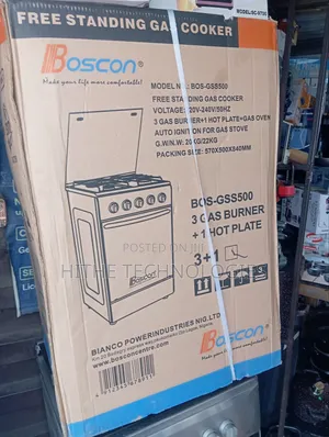 3+1 Quality Standing Gas Cooker