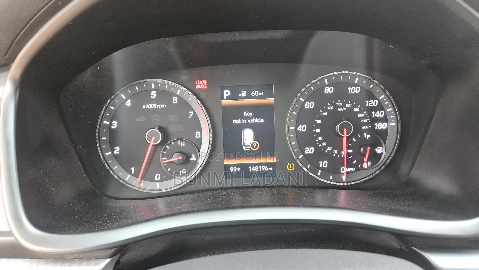 Hyundai Sonata Sport 2018 Black