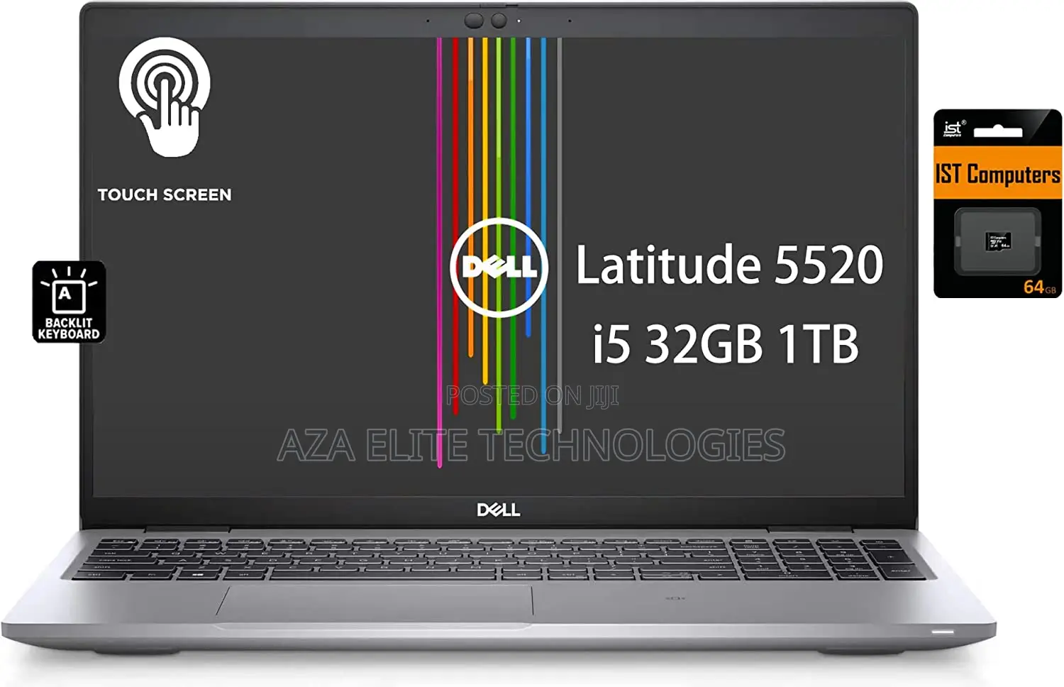 New Laptop Dell 8GB Intel Core I5 SSD 256GB