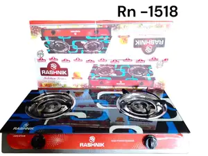 2 Burner Rashnik Glass Gas