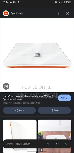 Nutri Coach Wireless Bluetooth Smart Scale