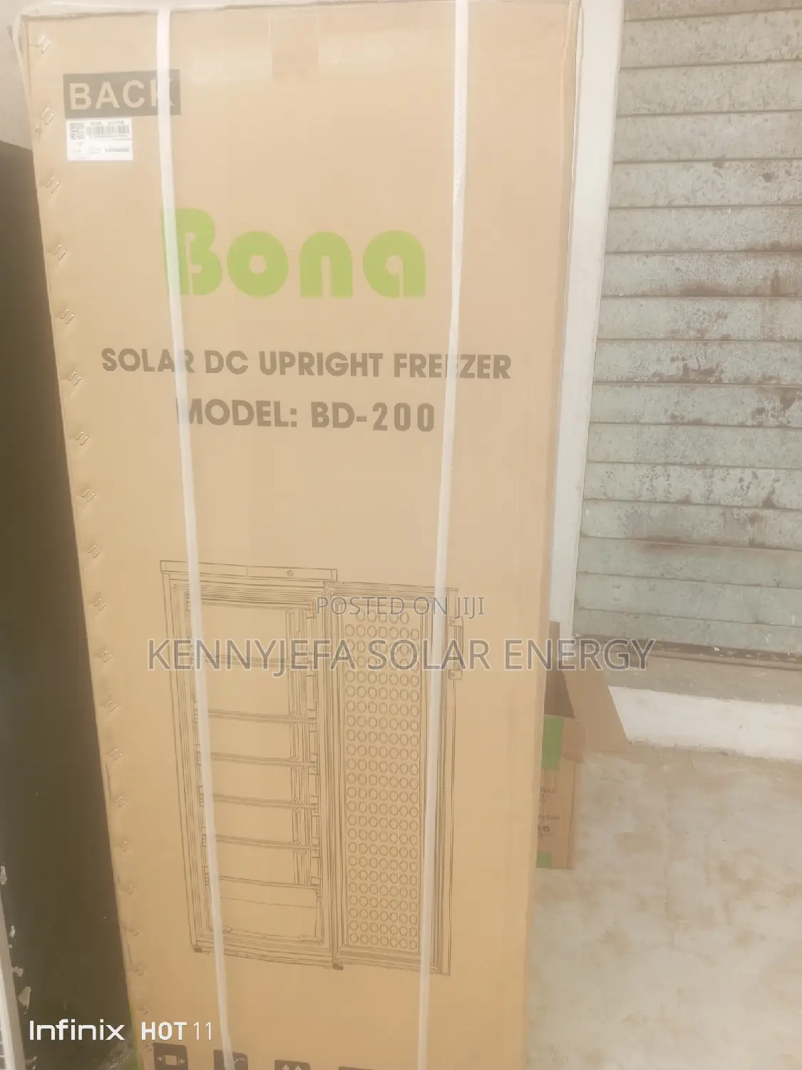 Bona Upright Fridge Ice Making