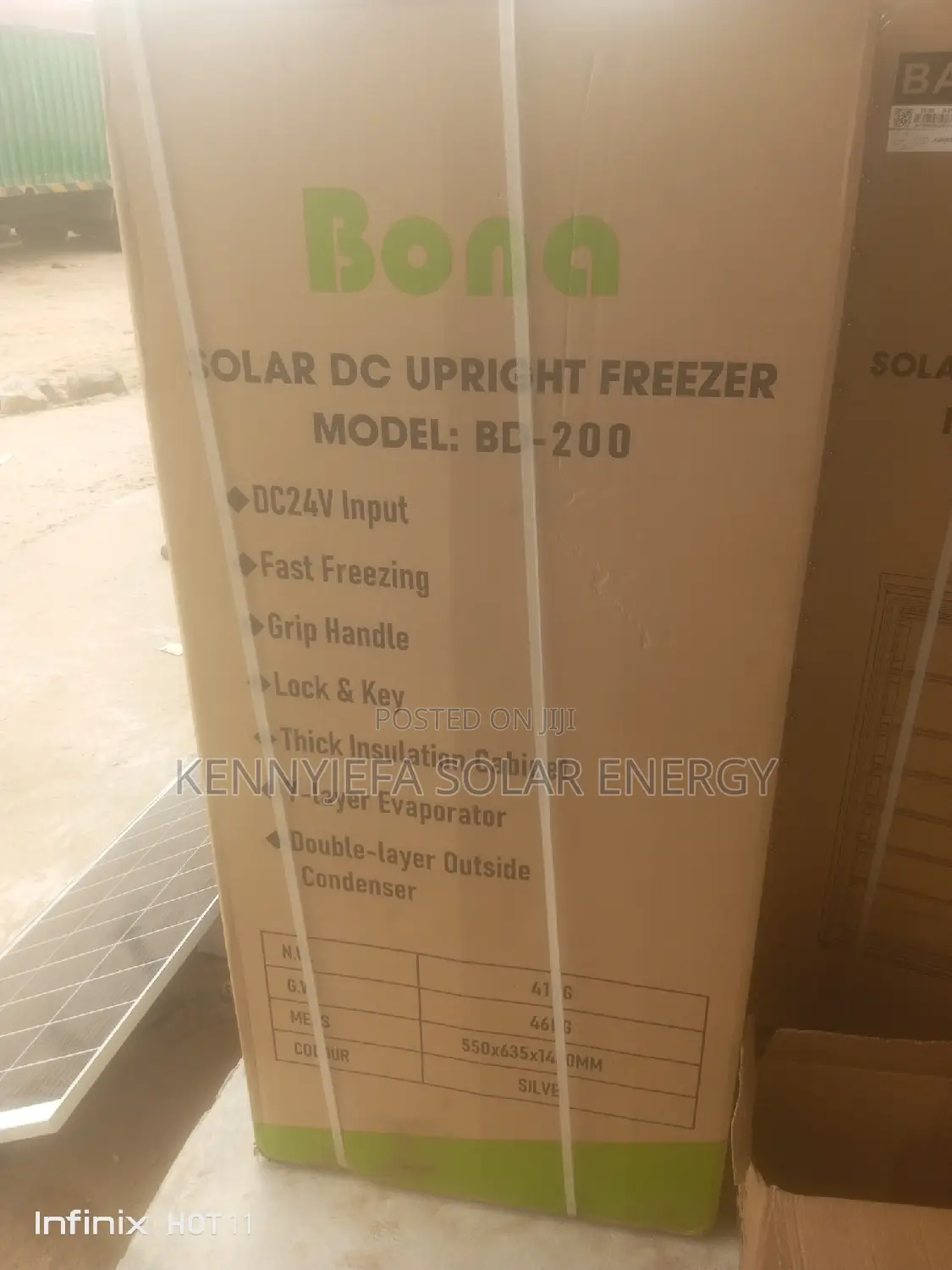 Bona Upright Fridge Ice Making