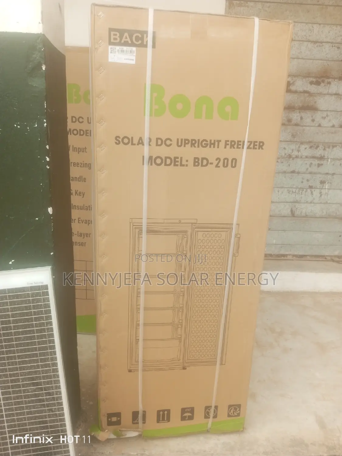Bona Upright Fridge Ice Making