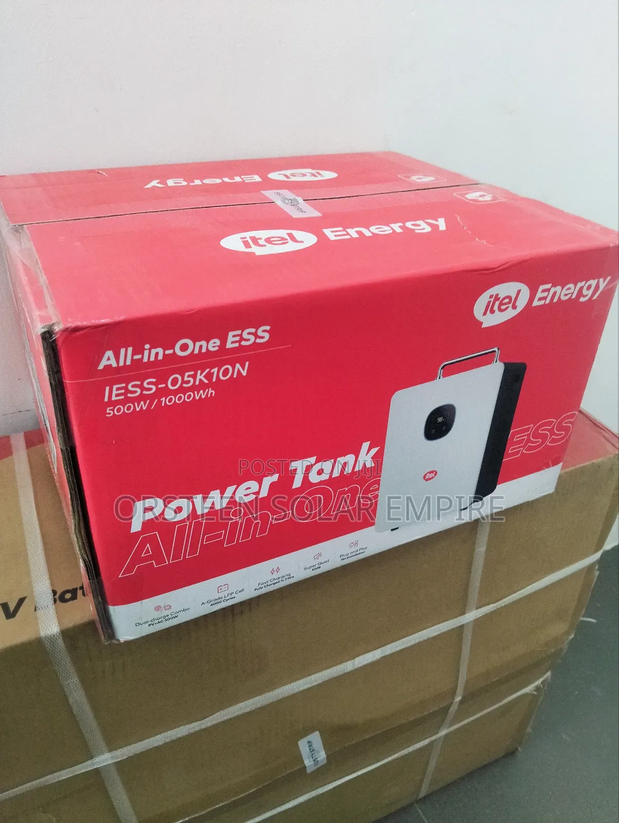 Itel Solar Power Tank
