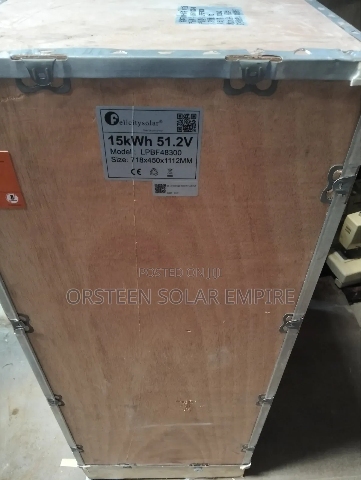 Felicity 15 KWH Lithium Battery