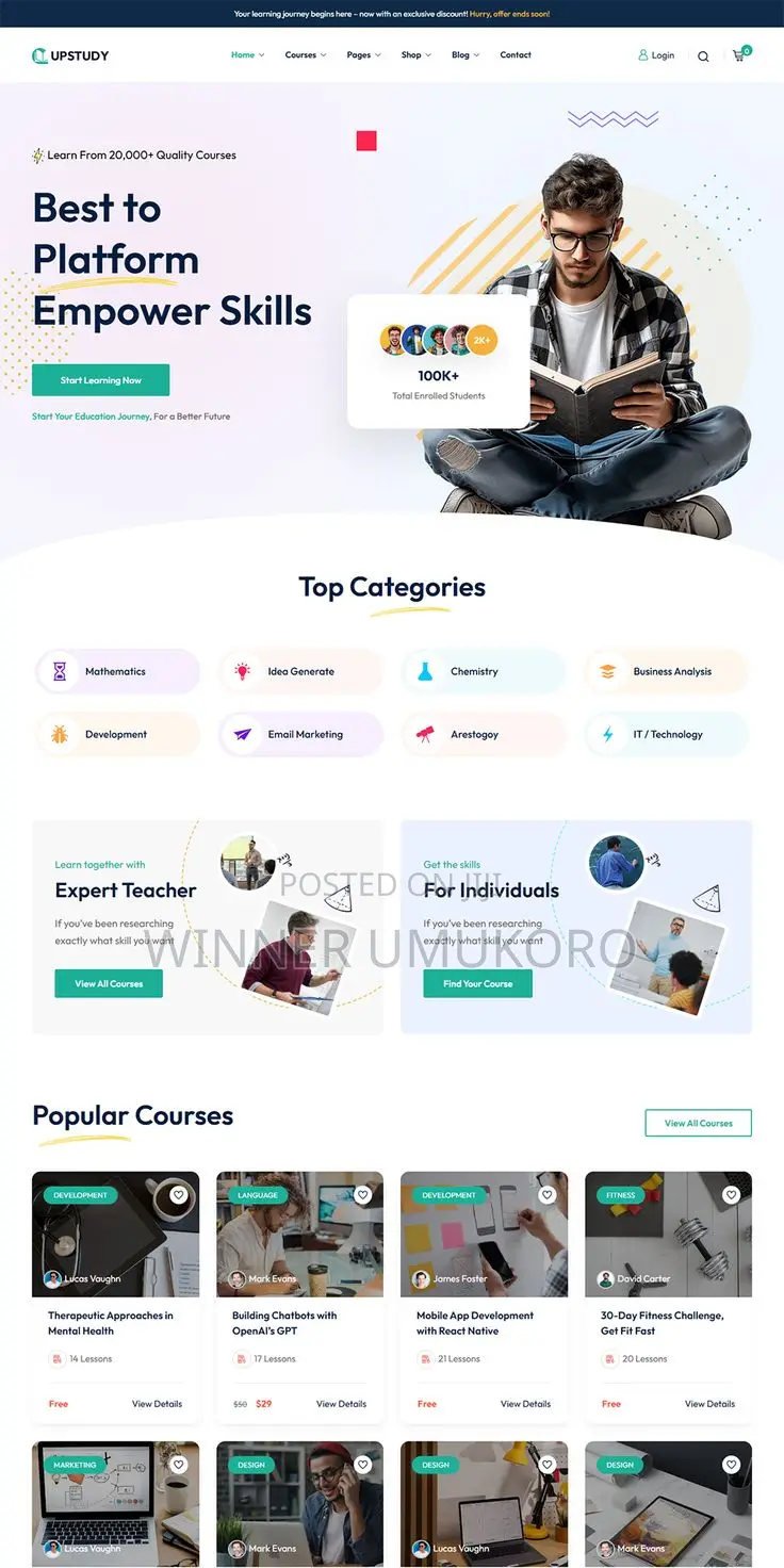 Professional Web Designer Developer | Business Startup Websites
